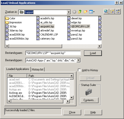 appload autocad